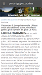 Mobile Screenshot of locations-gites-jura.com